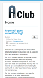 Mobile Screenshot of club.argonathrpg.com